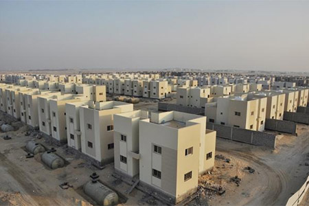 أحد مشاريع وزارة الإسكان بالمنطقة الشرقية