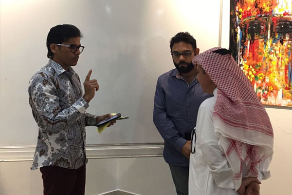 التشكيلي الشواف وصلاح الناصري